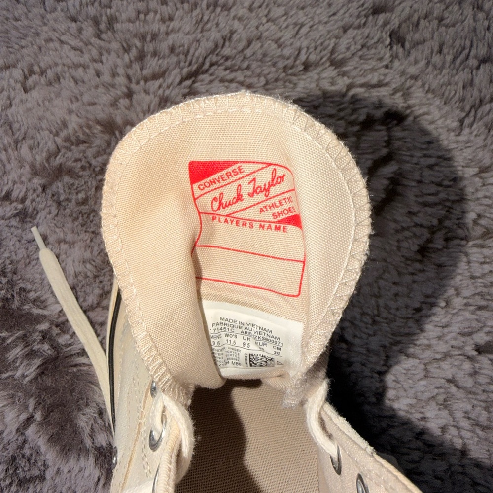 Converse chuck 70 high egret camo size 9.5 - Picture 3 of 3
